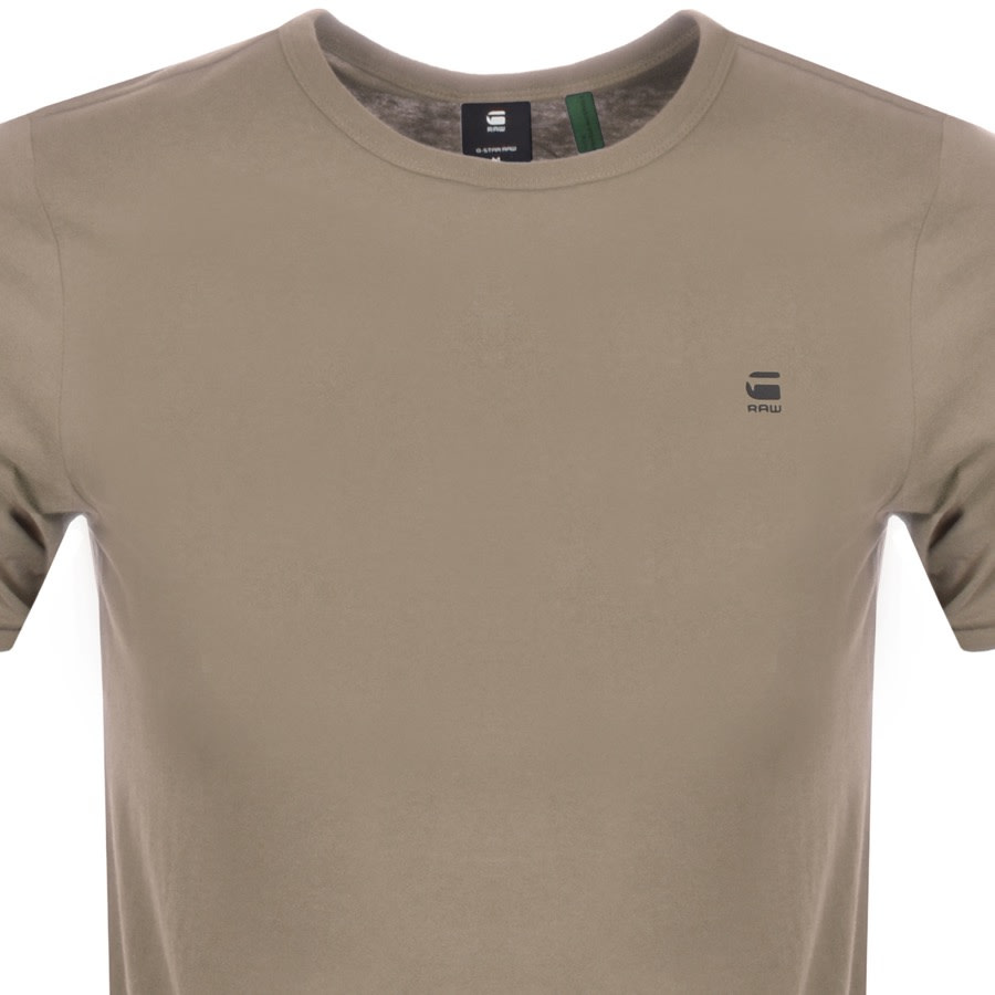 Alternative Image for ProductG Star Raw Lash Logo T Shirt Khaki2